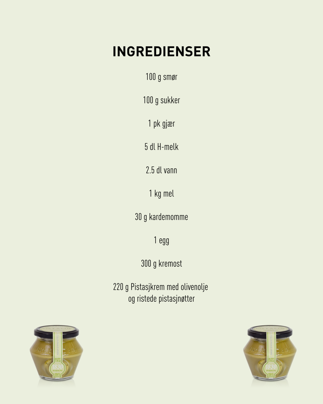 Skoleboller med pistasjkrem 2